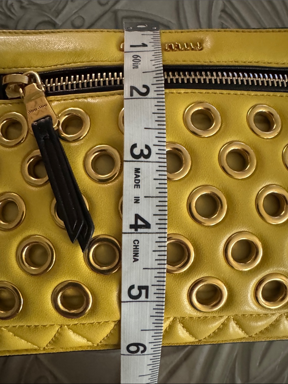 Miu Miu Nappa Vele Clutch - Picture 9 of 9